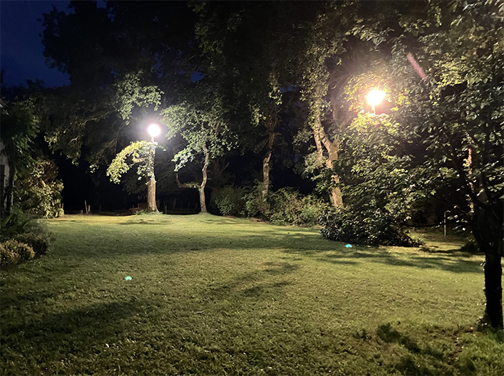 Installation éclairage de jardin Bordeaux métropole